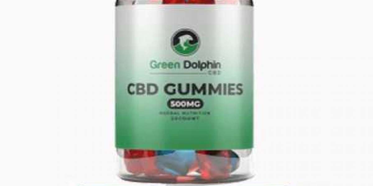 #1 Shark-Tank-Official Green Dolphin CBD Gummies - FDA-Approved