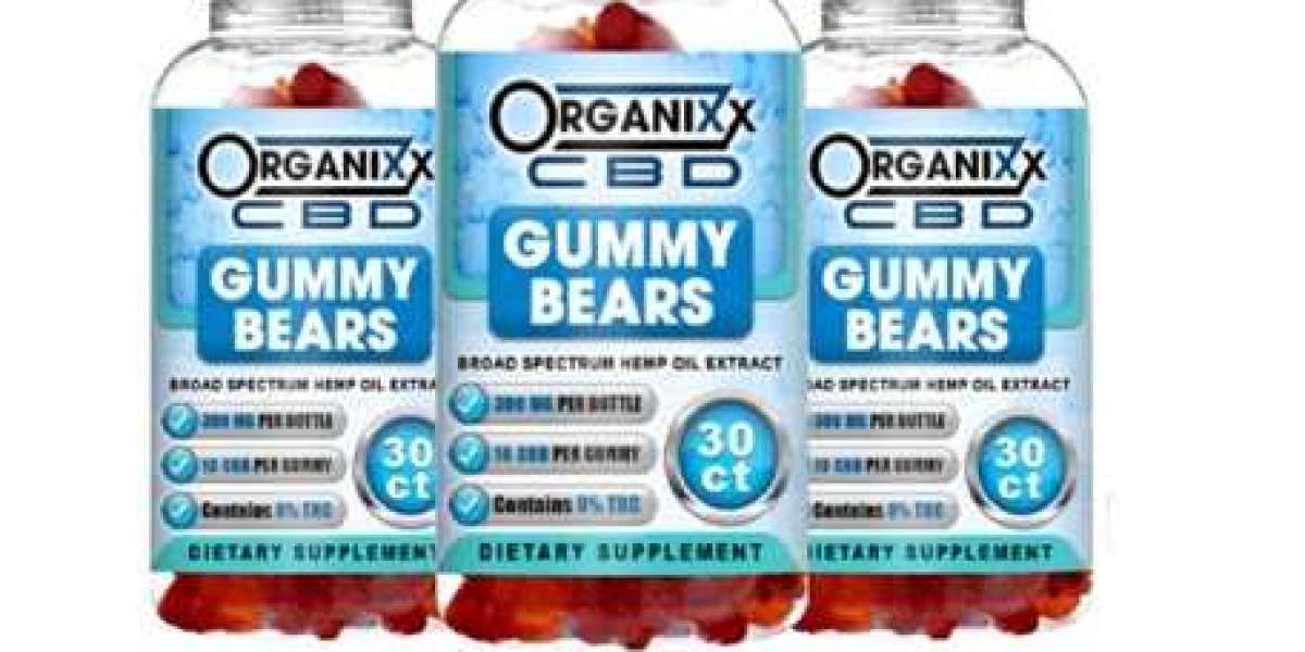100% Official Organixx Gummy Bears - Shark-Tank Episode