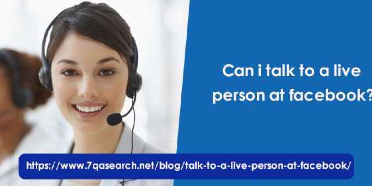 Can I talk to a live person at facebook to resolve my facebook account-related issues?