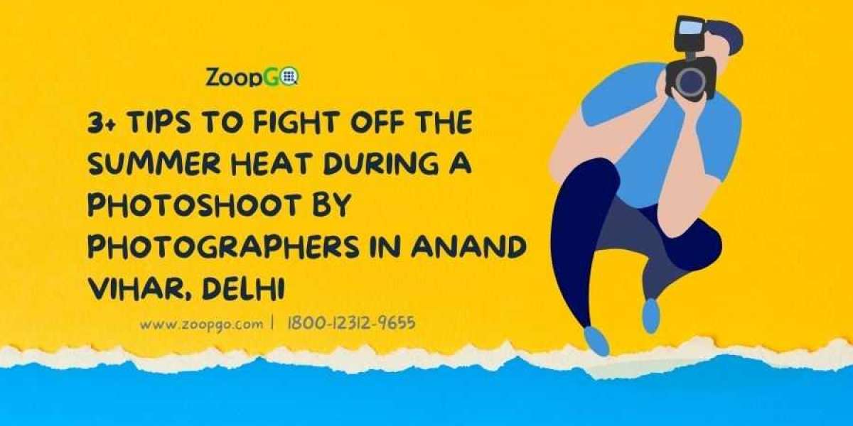 3+ tips to fight off the summer heat during a photoshoot by Photographers in Anand Vihar, Delhi  