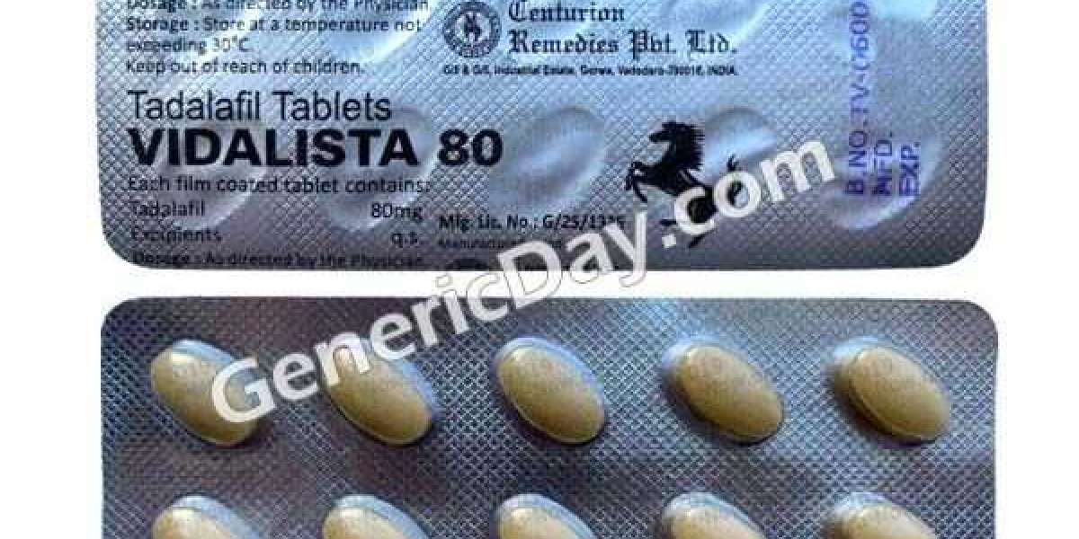 Buy Vidalista 80 mg for male's usage that make easy life style