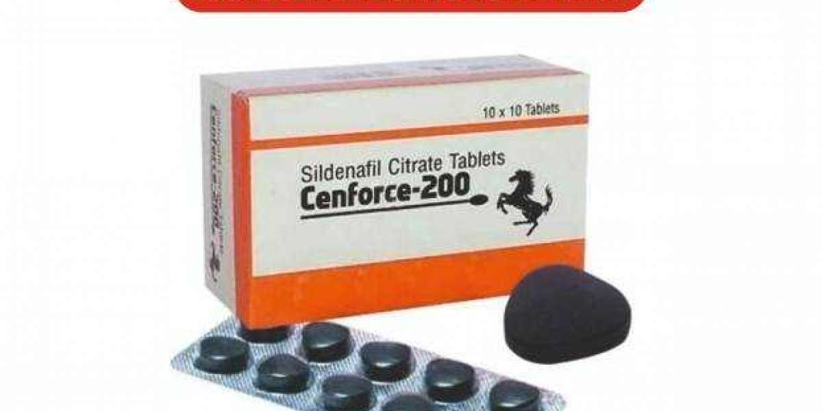 Everything About Cenforce 200 mg Tablet (Sildenafil Citrate 200mg)
