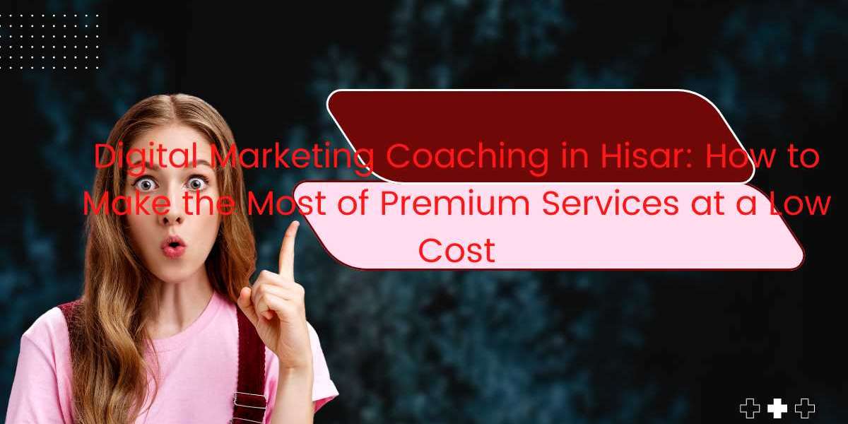 Digital Marketing Coaching in Hisar: How to Make the Most of Premium Services at a Low Cost.
