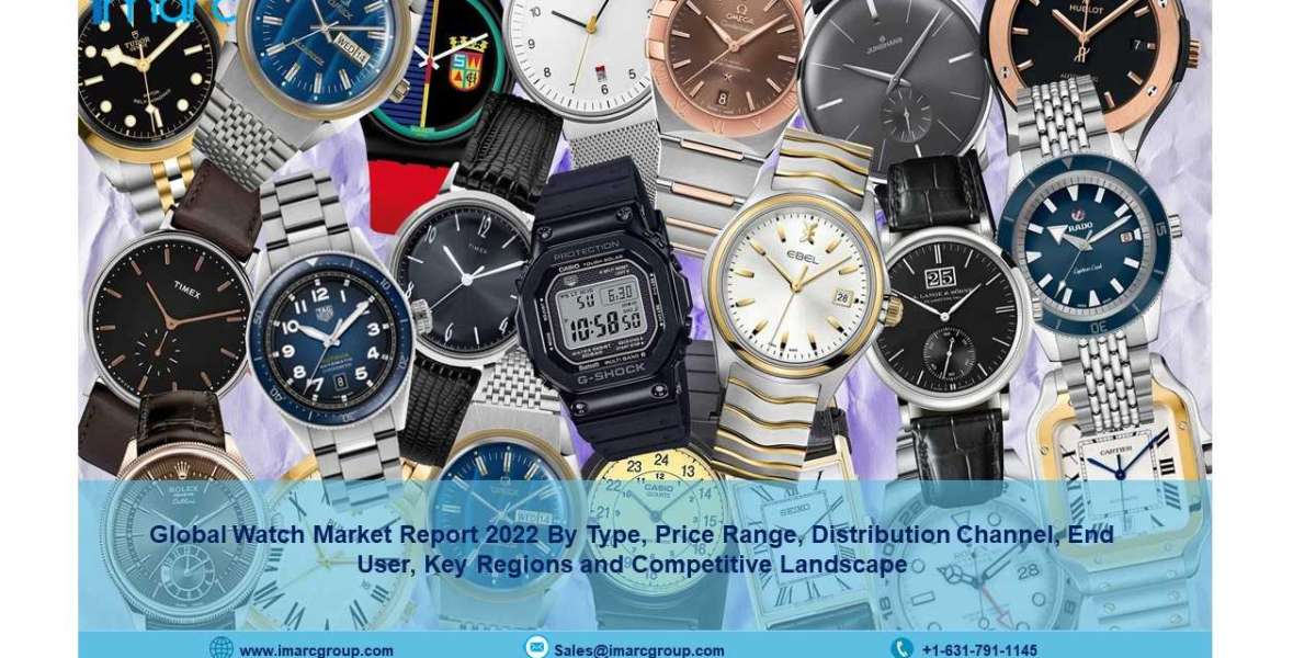 Watch Market Size, Share, Industry Growth, Trends and Forecast 2022 to 2027