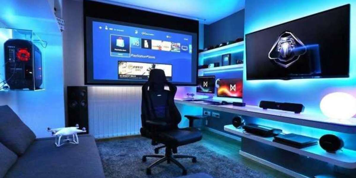 A Proper Gaming Room Design Is a Must for An Online Gaming Enthusiast>>> homeinteriorideaz.com