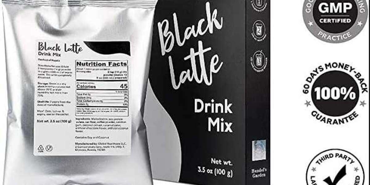 Black Latte Drink Mix La mejor solución para bajar de peso...