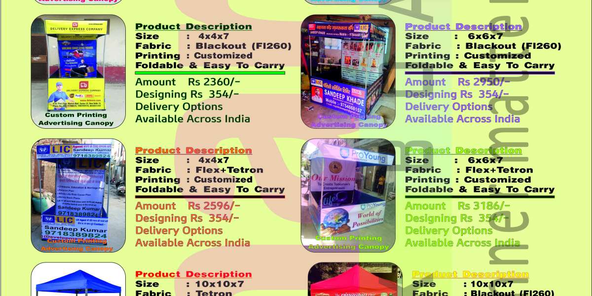 Bharti Flex Board | Flex Printing @ Rs 6.25/- | Canopy | Pull Up Standee | Visiting Cards | Glow Sign Board