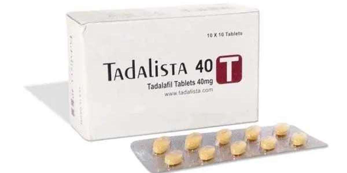 Tadalista 40 mg medicine  Tablet with a Very Effective Ingredient tadalafil