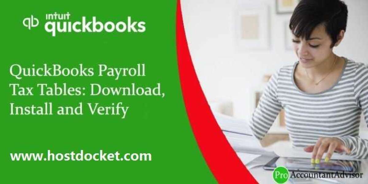 How to Fix QuickBooks Payroll Tax Tables: Download, Install and Verify?