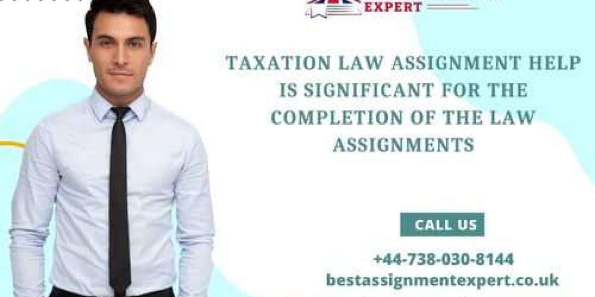 Taxation law assignment help is significant for the completion of the law assignments