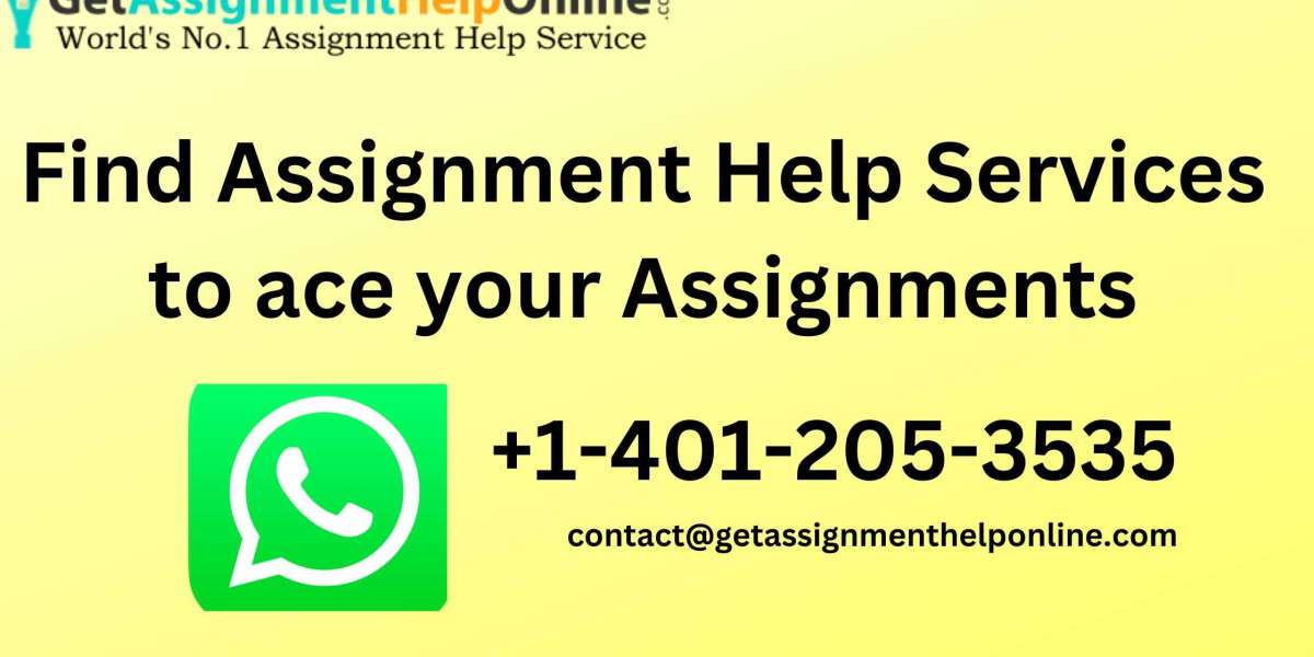 Find Assignment Help services to ace your Assignments