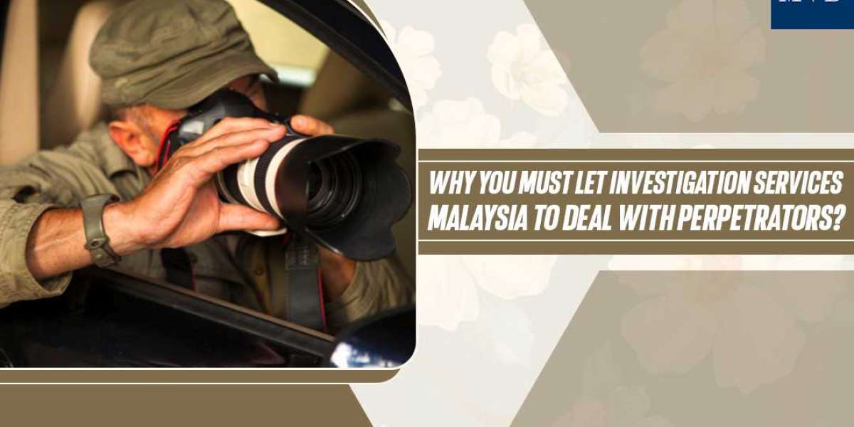 Why You Must Let Investigation Services Malaysia To Deal With Perpetrators?