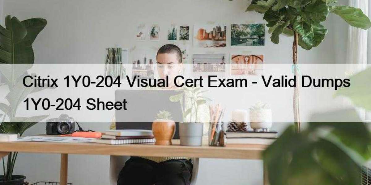 Citrix 1Y0-204 Visual Cert Exam - Valid Dumps 1Y0-204 Sheet