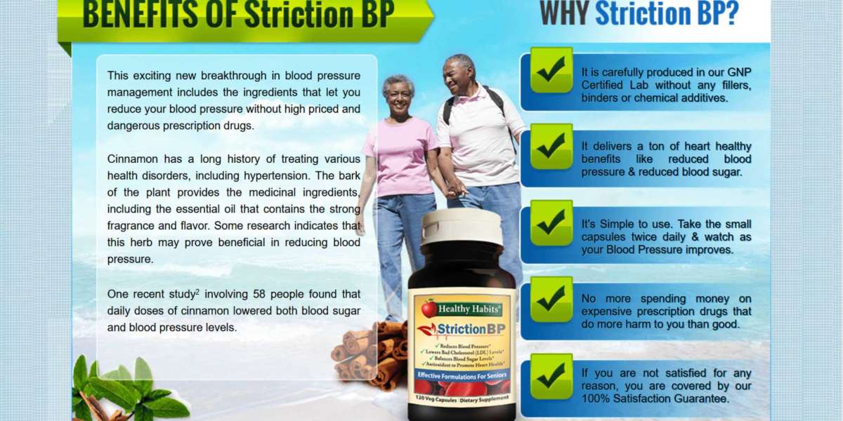 Striction BP Reviews – StrictionBP Blood Pressure Support Natural Healthy Habits!