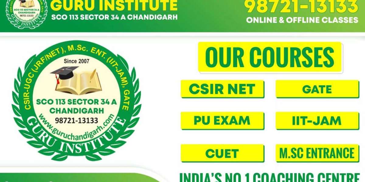 Best CSIR NET JRF Online Coaching with Guru Institute Chandigarh