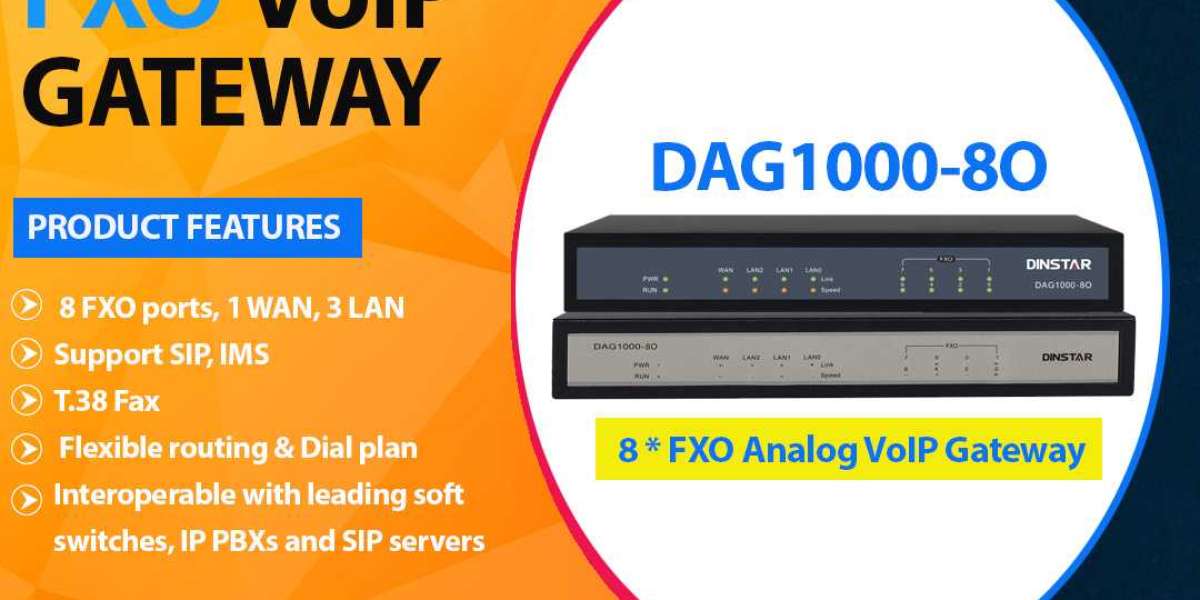 Dinstar FXO VoIP Gateway Cost-effective price at GSMGateway.in