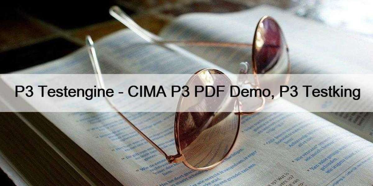 P3 Testengine - CIMA P3 PDF Demo, P3 Testking