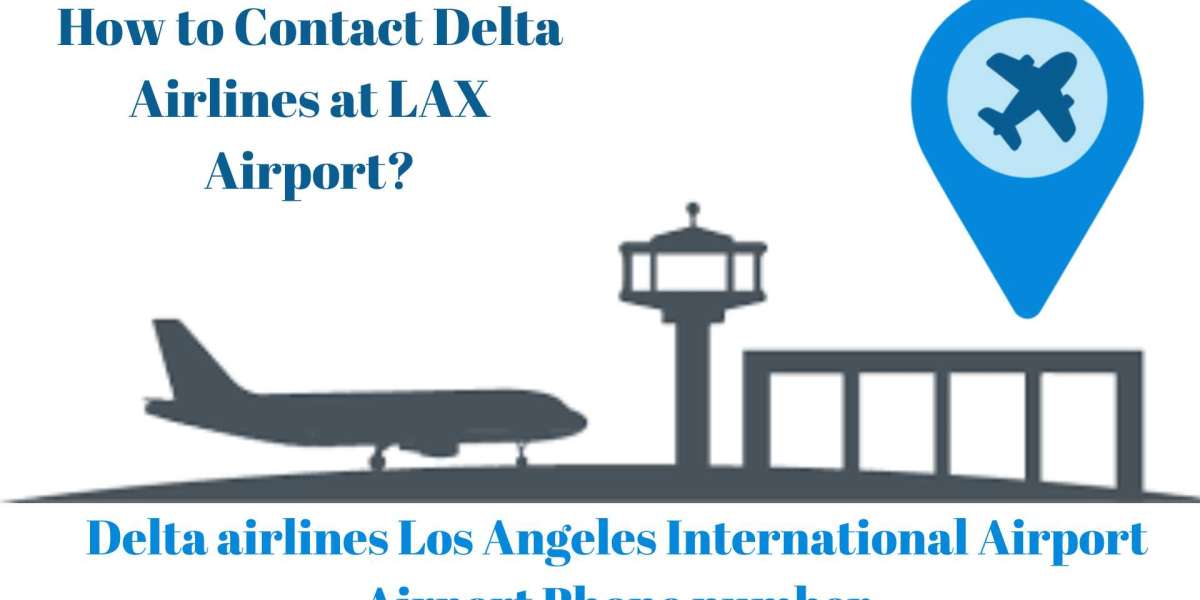 How do I contact Delta airlines at LAX airport?