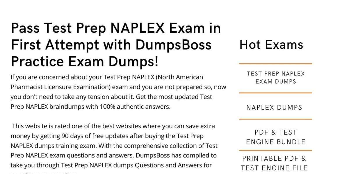 How to Ace the NAPLEX with Test Prep Exam Dumps