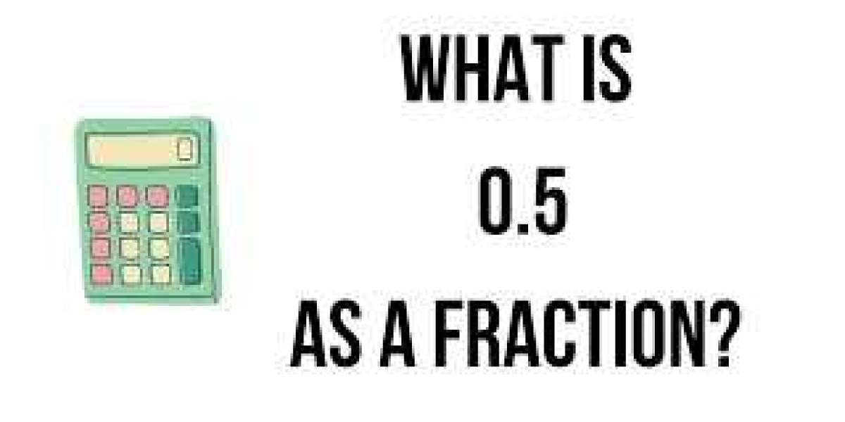 Solving 0.5 as a fraction from decimals with the conversion table