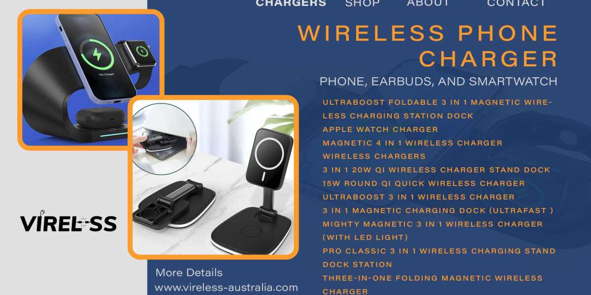 Best 3 in 1 Wireless Phone Charger Apple at Vireless Australia