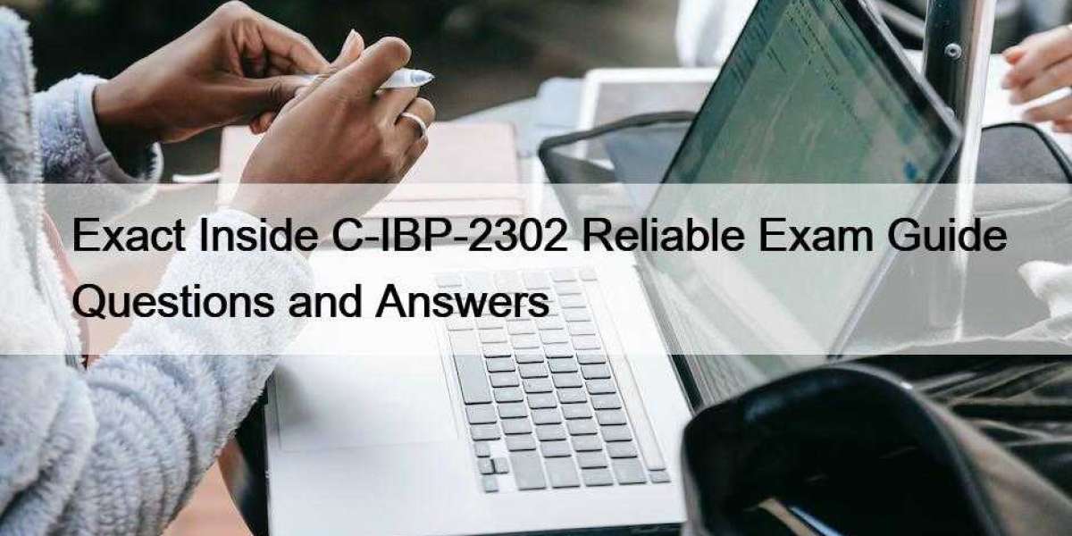 Exact Inside C-IBP-2302 Reliable Exam Guide Questions and Answers