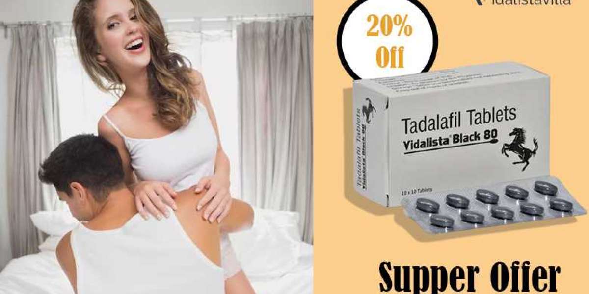Get the Best Offer on Vidalista Black 80 Tadalafil Tablets