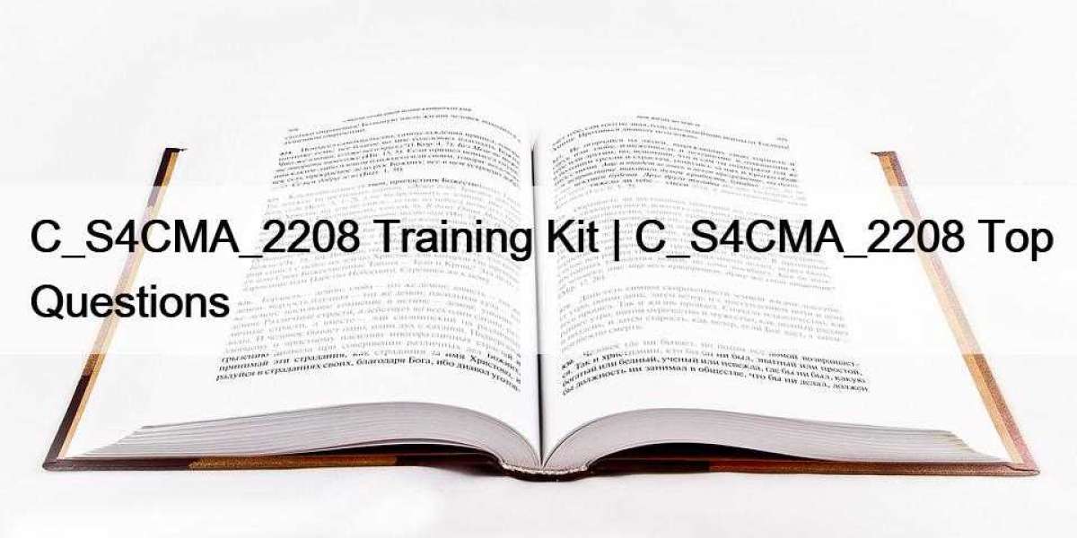 C_S4CMA_2208 Training Kit | C_S4CMA_2208 Top Questions