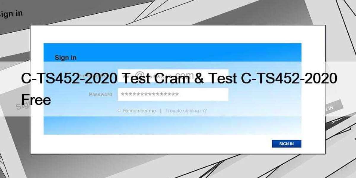 C-TS452-2020 Test Cram & Test C-TS452-2020 Free