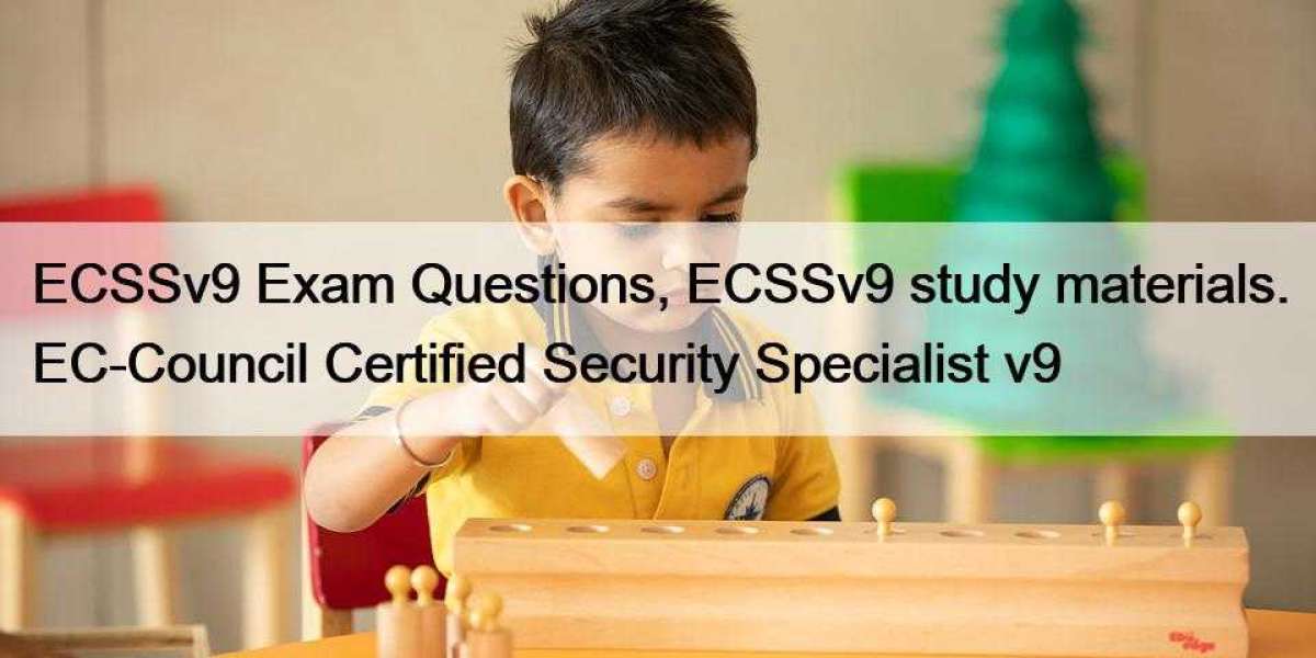 ECSSv9 Exam Questions, ECSSv9 study materials. EC-Council Certified Security Specialist v9