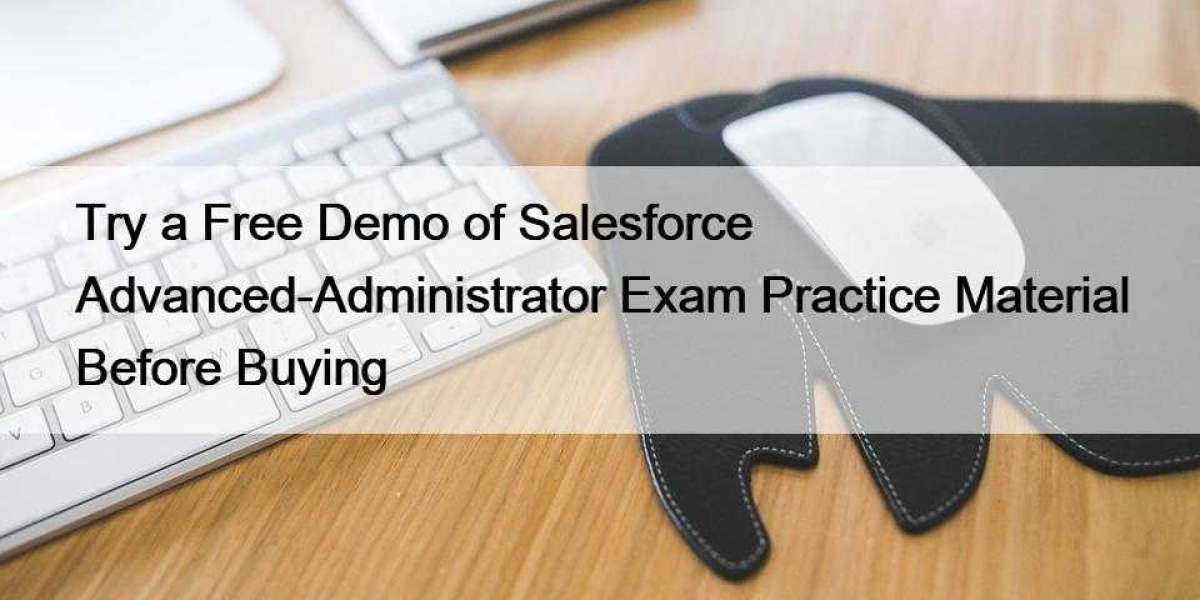 Try a Free Demo of Salesforce Advanced-Administrator Exam Practice Material Before Buying