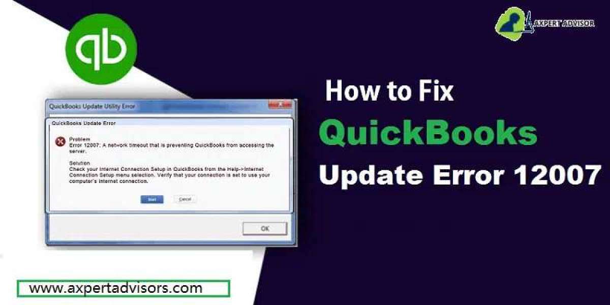 Fixing QuickBooks Error 12007 - Effective Troubleshooting Methods