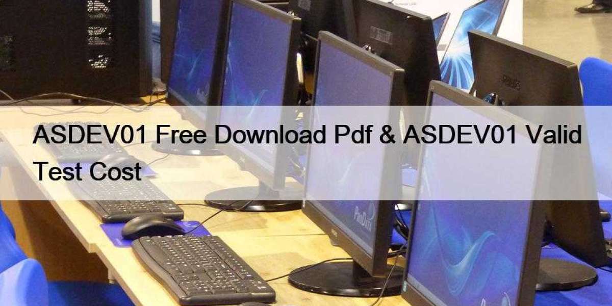 ASDEV01 Free Download Pdf & ASDEV01 Valid Test Cost