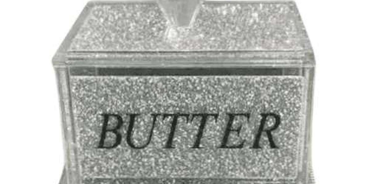 The Elegance of a Crushed Diamond Butter Tray