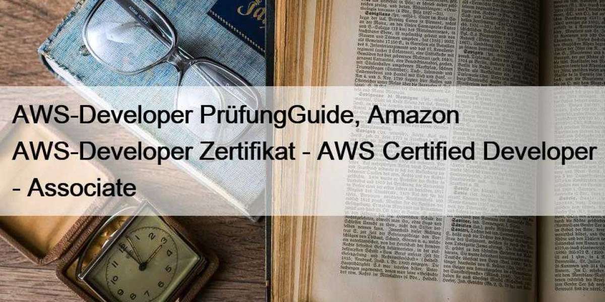 AWS-Developer PrüfungGuide, Amazon AWS-Developer Zertifikat - AWS Certified Developer - Associate