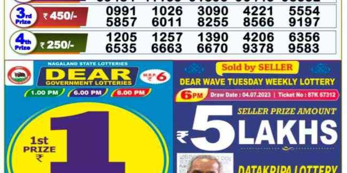 Lottery Sambad Result 1pm 6pm 8pm Nagaland State Lottery