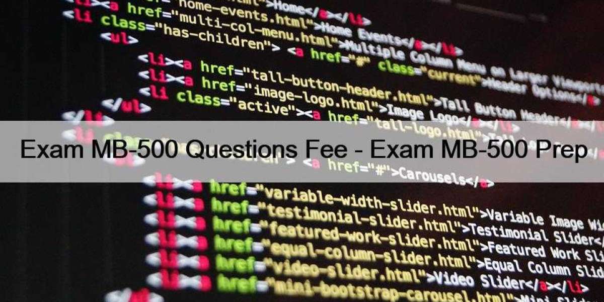 Exam MB-500 Questions Fee - Exam MB-500 Prep