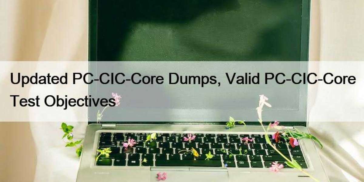 Updated PC-CIC-Core Dumps, Valid PC-CIC-Core Test Objectives