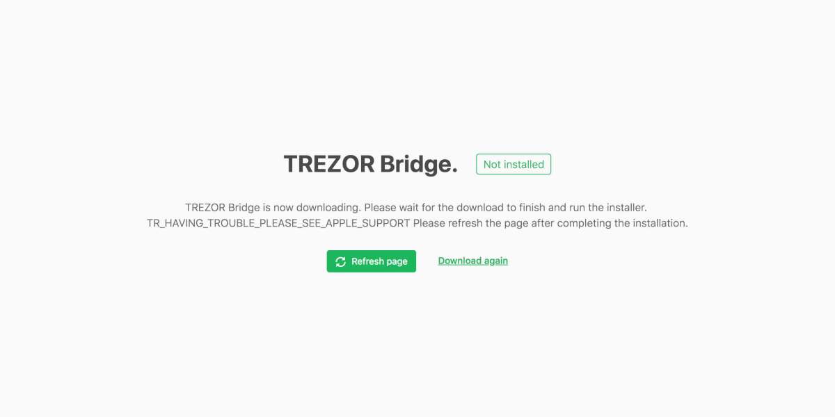 What are the steps to download Trezor Bridge? And its effect