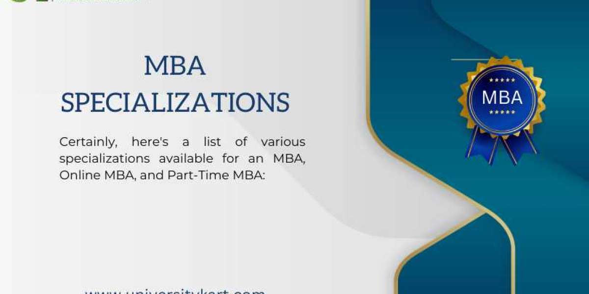 Part-Time MBA Specializations