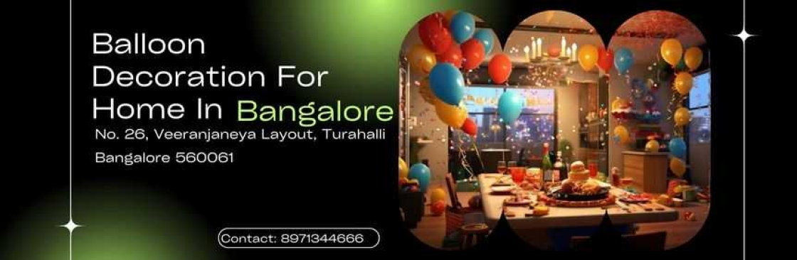 Balloon Decoration For Home In Bangalore Cover Image