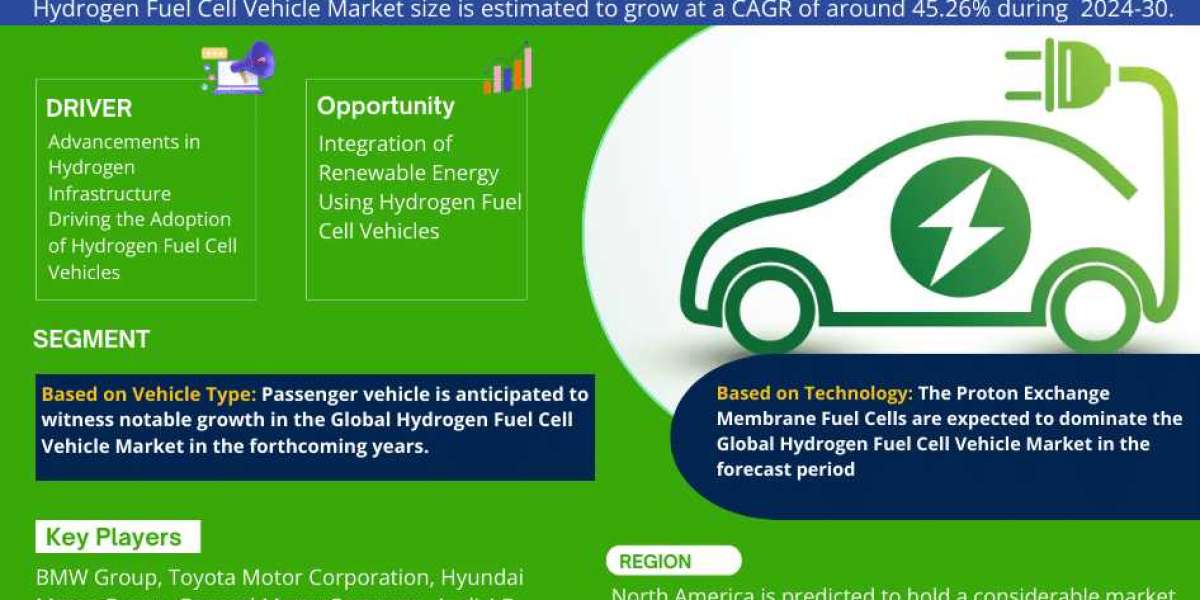 Hydrogen Fuel Cell Vehicle Market Growth Trends 2024-30 | Industry Growth, Demand, Development and Competitor