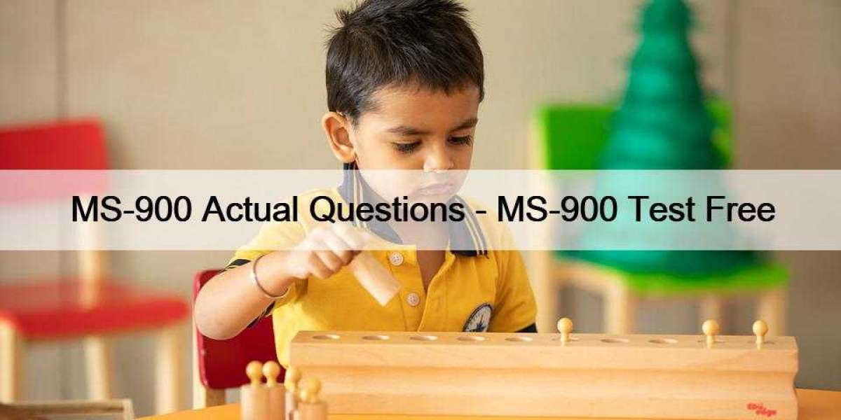 MS-900 Actual Questions - MS-900 Test Free