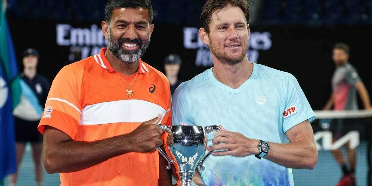 43-year-old Bopana becomes the oldest person to win a major tennis tournament '60th 61st'