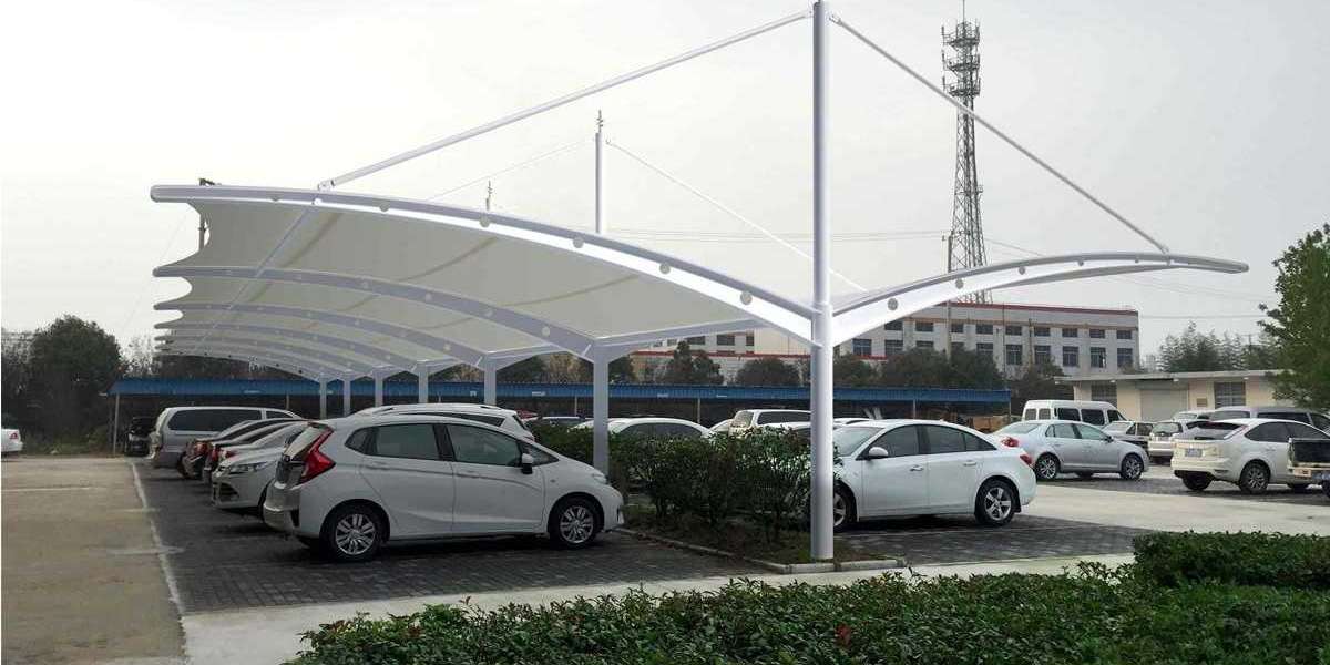 Al-Jazeera Premium Car Parking Shades Supplier in Saudi Arabia