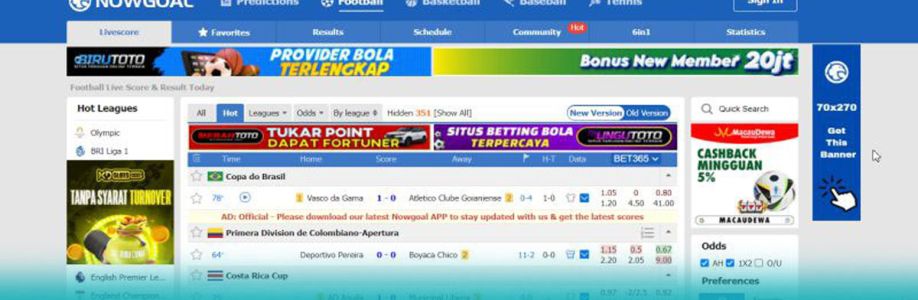 NOWGOAL Televisi Online Sepak Bola Premi Cover Image