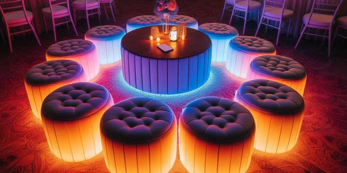 Why a Glow Ottoman with Seating Is a Must-Have for Modern Events?