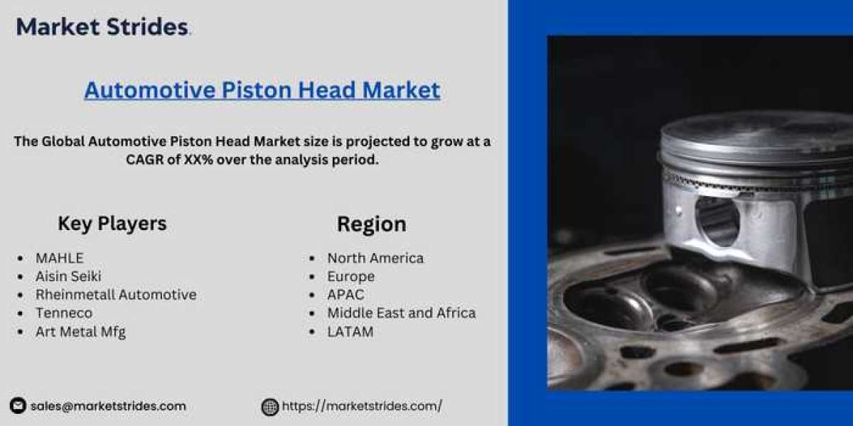 Automotive Piston Head Market Growth: Industry Analysis and Forecast 2031 | Market Strides