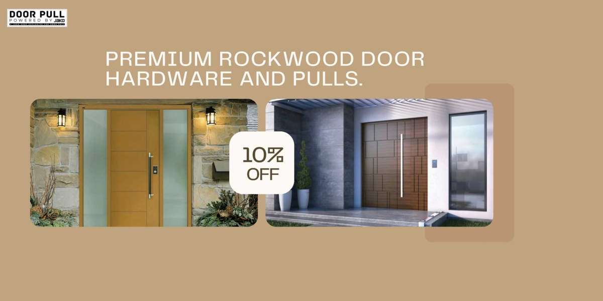 Premium Rockwood door hardware and pulls.