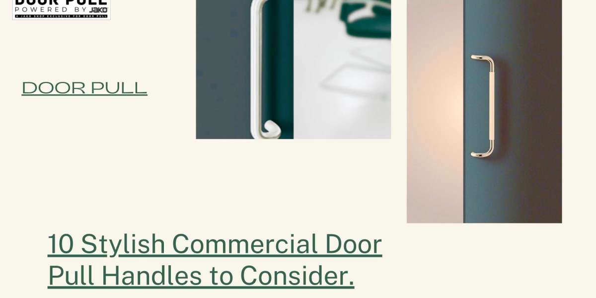 10 Stylish Commercial Door Pull Handles to Consider.